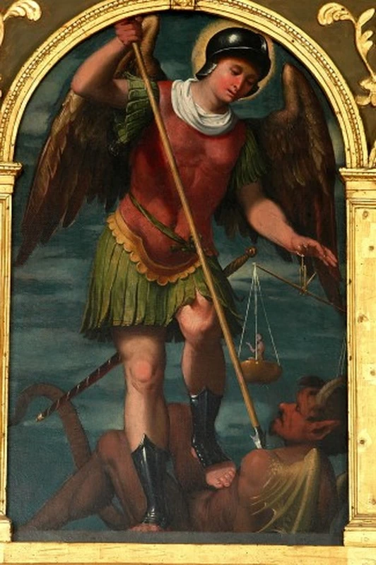 Polittico - San Michele Arcangelo combatte Satana, Lodi